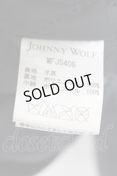 画像3: JOHNNY WOLF / THUNDER BIRD （サンダーバード）ラムレザーダブルライダースジャケット 1 ブラック O-24-11-10-054-JO-ou-YM-ZT-ML003 (3)