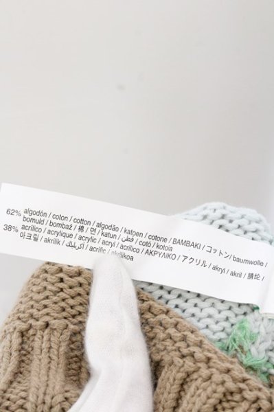 画像3: ZARA / ボーダーニットVネック EU M マルチ O-24-11-10-056-ZA-to-YM-ZT060 (3)