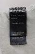 画像3: CATORCE / オーバーデストロイポンチョTシャツ  ライトブルーグレイ O-24-11-10-006-CA-to-YM-ZT284 (3)