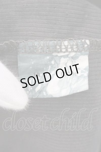 画像3: MIDAS / ショットガンダメージムラ染めテレコカーディガン  ダークグレー（ブラック系） O-24-11-10-068-MI-to-YM-ZT285 (3)