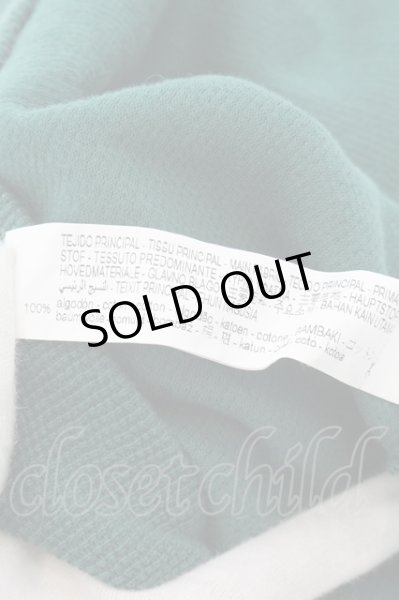 画像3: ZARA / スクールカーディガン EU L グリーンｘイエローｘアイボリー O-24-11-10-072-ZA-to-YM-ZT240 (3)