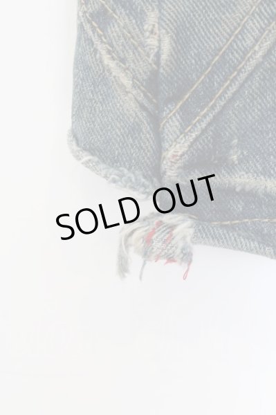 画像2: TORNADO MART / ヴィンテージコーティングパッチワークベルボトム S インディゴ O-24-11-10-082-TO-pa-YM-OS (2)