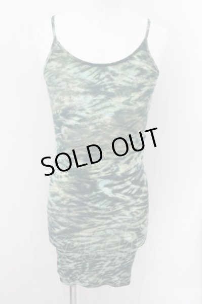 画像1: CATORCE / 総柄ロングタンクトップ 1 グリーン O-24-11-10-009-CA-to-YM-ZT213 (1)