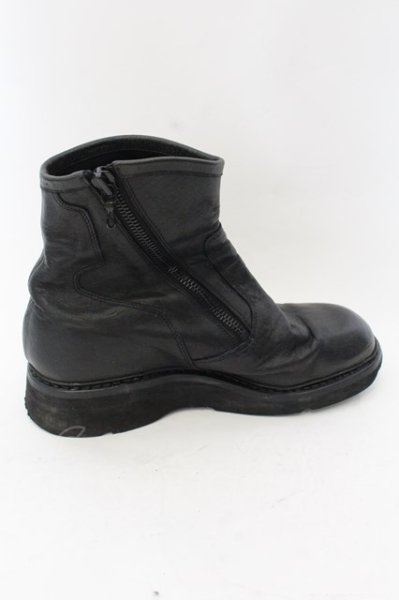 画像6: JULIUS / サイドジップエレベーターブーツ 2（約27cm） ブラック O-24-11-10-094-JU-sho-YM-ZT-S004 (6)