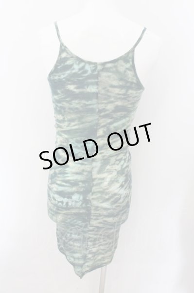 画像2: CATORCE / 総柄ロングタンクトップ 1 グリーン O-24-11-10-009-CA-to-YM-ZT213 (2)