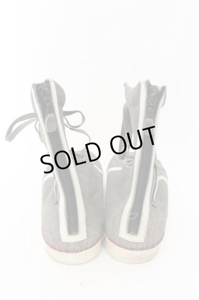 画像5: SHARE SPIRIT / スウェードスニーカーブーツ 約28.5cm グレーｘアイボリー O-24-11-10-097-SH-sho-YM-ZT-S004 (5)