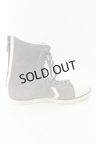 画像6: SHARE SPIRIT / スウェードスニーカーブーツ 約28.5cm グレーｘアイボリー O-24-11-10-097-SH-sho-YM-ZT-S004 (6)