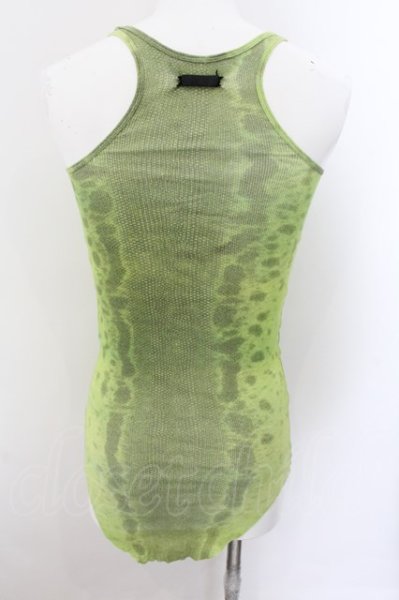 画像2: IFSIXWASNINE / TK カラータンクトップ 0（レディース） グリーン O-24-11-10-010-IF-to-YM-ZT213 (2)