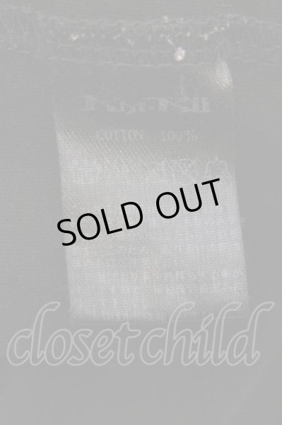 画像4: KMRii / WORLD IS YOURS カットソー 1 ブラック O-24-11-10-014-KM-to-YM-OS (4)