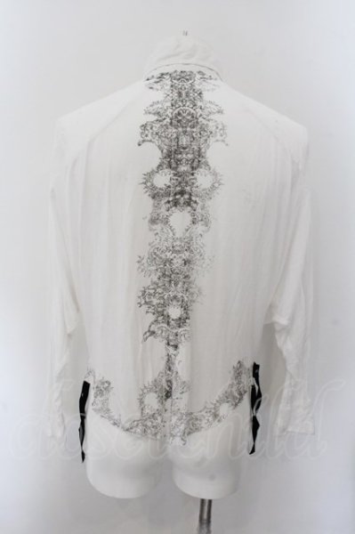 画像2: KMRii / Dolman シャツ  ホワイト O-24-11-10-022-KM-sh-YM-ZT284 (2)