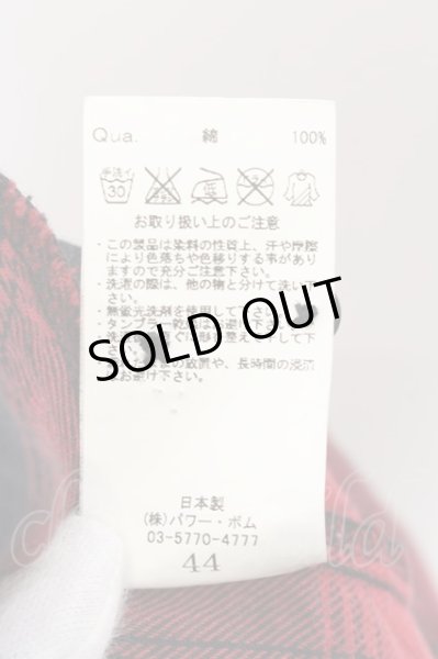 画像3: CIVARIZE / Lucyロング長袖チェックシャツ 44 レッド O-24-11-10-023-CI-sh-YM-ZT284 (3)