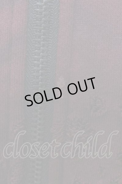 画像2: BERNINGS-SHO / オパールダメージロングZIPパーカー M ワイン O-24-11-10-028-BE-to-YM-OS (2)