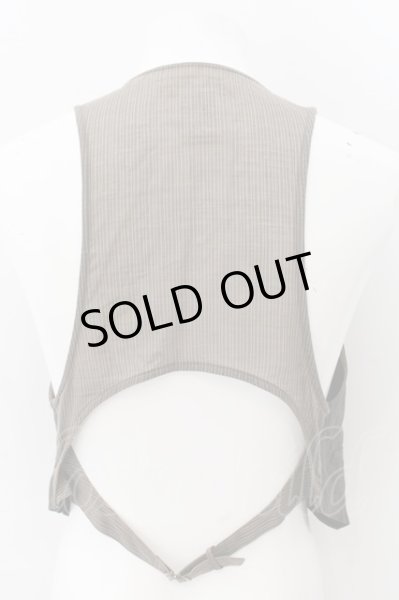 画像2: SHARE SPIRIT / MAGAGINEラペルベスト 36 ブラウン系 O-24-11-13-025-SH-to-YM-OS (2)