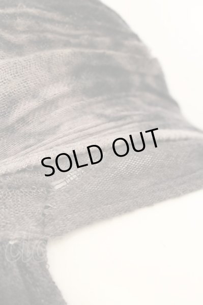 画像3: SHARE SPIRIT / 6匁シフォンぼかしペイズリーバンブーNSカーディガン 36 ブラック O-24-11-13-032-SH-to-YM-ZT292 (3)