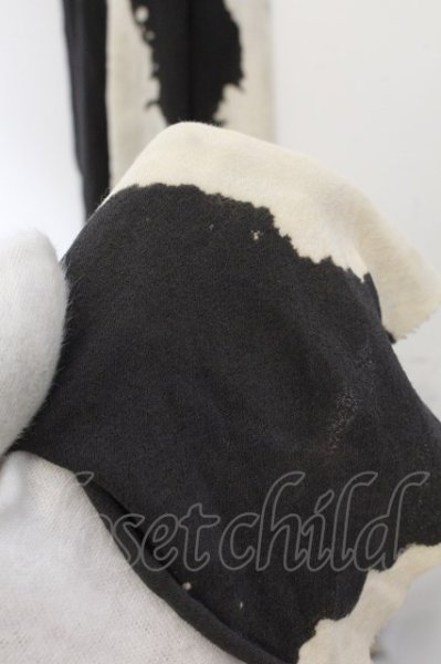 画像2: IFSIXWASNINE / CARDI-2/STD カーディガン 3（レディース） ブラックｘアイボリー O-24-11-13-044-IF-to-YM-ZT071 (2)