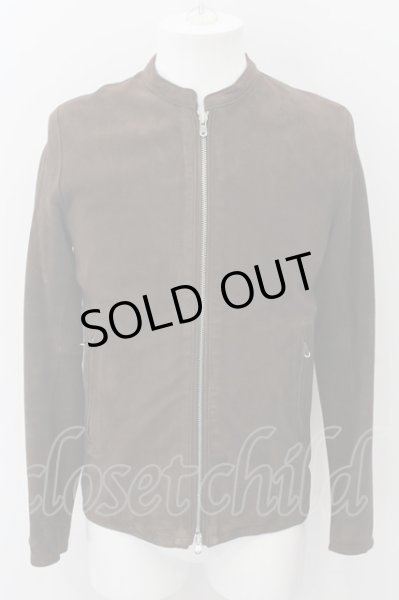 画像1: GOSTAR DE FUGA / ラムレザーシングルライダースジャケット 44 ブラウン O-24-11-13-049-GO-ja-YM-ZT-ML007 (1)