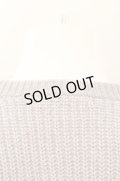 画像2: GOSTAR DE FUGA / ベロアプルオーバー 44 ライトグレー O-24-11-13-051-GO-to-YM-ZT1117 (2)