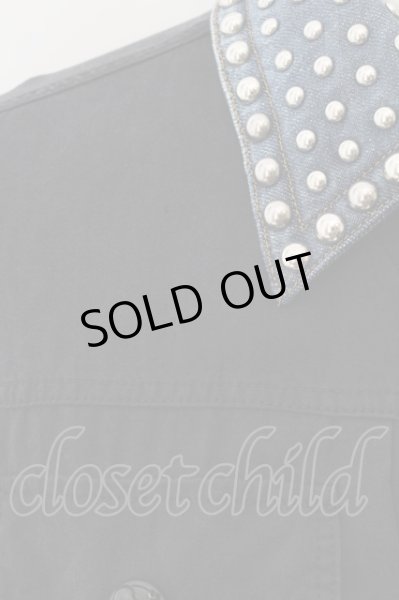 画像2: Roen / スタッズ襟スカル刺繍タックロングシャツ  ブラック O-24-11-13-054-Ro-sh-YM-ZT287 (2)