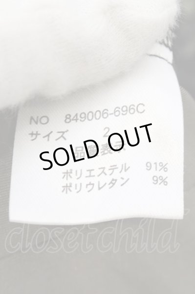 画像3: NO ID. / ショールカラーベロアガウン 2 ブラック（フラワー） O-24-11-13-068-NO-to-YM-ZT288 (3)