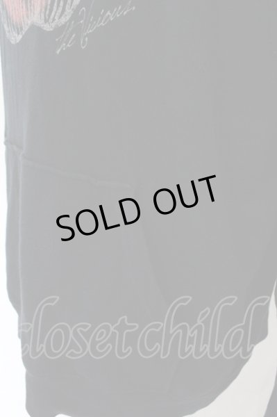 画像2: Wrouge / VICIOUSコラボ アートリップパーカー  ブラック O-24-11-13-073-Wr-to-YM-ZT007 (2)