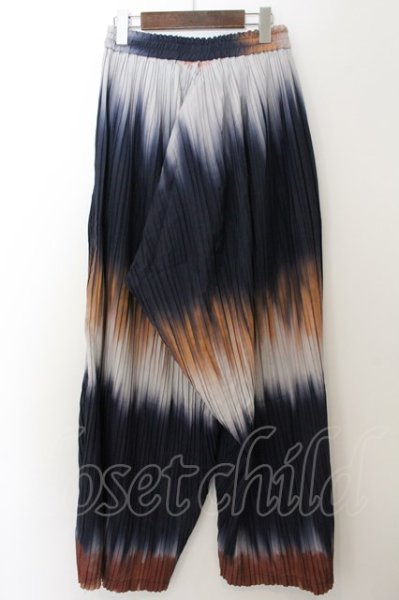 画像2: NO ID. / イージーワイドランダムプリーツパンツ 1 ミックス O-24-11-13-074-NO-pa-YM-ZT205 (2)