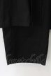 画像2: CIVARIZE / プリーツラップワイドパンツ 46 ブラック O-24-11-13-075-CI-pa-YM-ZT205 (2)