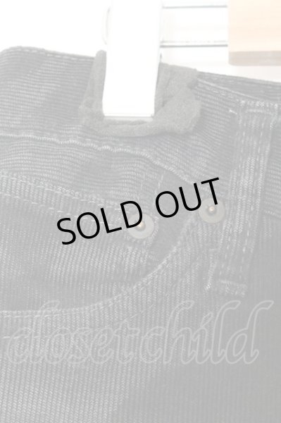 画像2: LGB / S-WOLF ブーツカットゼブラコーデュロイパンツ【メンズ31】 31 ブラック O-24-11-13-083-LG-pa-YM-OS (2)