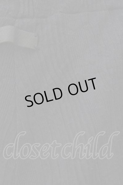 画像3: IFSIXWASNINE / SARROUEL/W/M ジャガードリブパンツ【メンズ1】 1 ブラック O-24-11-13-086-IF-pa-YM-ZT202 (3)