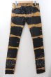 画像1: IFSIXWASNINE / ANACONDA/SFL　コーティングデニムパンツ 25（レディース） ブラックｘイエロー系 O-24-11-13-088-IF-pa-YM-OS (1)