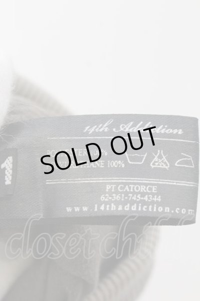 画像4: 14th Addiction / サイドリザードコーティングバルーンパンツ 1 モス O-24-11-13-090-14-pa-YM-OS (4)