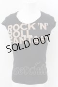 LGB / ROCK'N ROLL FANTASY/HSC Tシャツ 0（レディース） ブラック O-24-11-13-015-LG-ts-YM-ZT292
