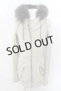 LGB / PARKA/MID/FNR ラクーンファーパーカー 0（レディース） グレー O-24-11-13-002-LG-ou-YM-OS