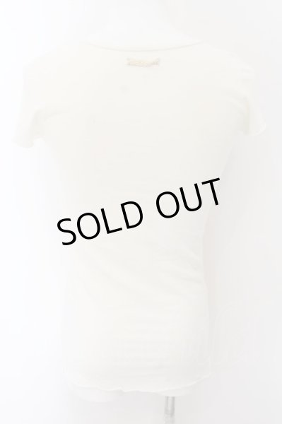 画像3: IFSIXWASNINE / SEA HORSE/HSC/FP Tシャツ 0（レディース） ホワイト O-24-11-17-038-IF-ts-YM-OS (3)