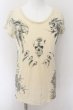 画像1: IFSIXWASNINE / GOD OF JANGLE/HSC Tシャツ 0(レディース) アイボリー O-24-11-17-039-IF-ts-YM-ZT294 (1)