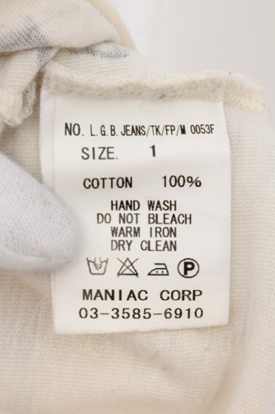 画像6: LGB / L.G.B JEANS/TK/FP/M　タンクトップ【メンズ1】 1 アイボリー O-24-11-17-040-LG-to-YM-ZT327 (6)