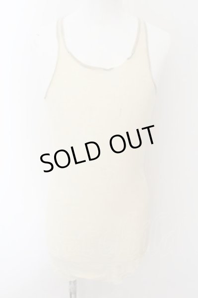 画像2: IFSIXWASNINE / WIRED-WING/TK/M　テレコタンクトップ【メンズ2】 2 アイボリー O-24-11-17-042-IF-to-YM-ZT294 (2)