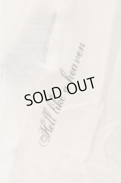 画像5: IFSIXWASNINE / HELL LIKE A HEVEN-D/HSC/M　Tシャツ【メンズ1】 1 アイボリー O-24-11-17-044-IF-ts-YM-OS (5)