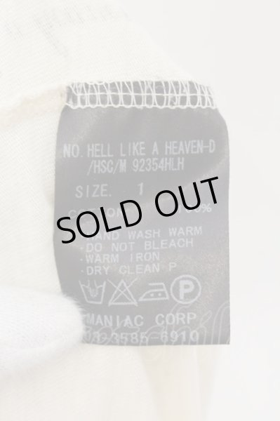 画像8: IFSIXWASNINE / HELL LIKE A HEVEN-D/HSC/M　Tシャツ【メンズ1】 1 アイボリー O-24-11-17-044-IF-ts-YM-OS (8)