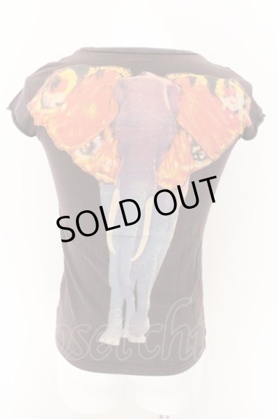 画像1: LGB / CIRCUS/ELEPHANT/HSC Tシャツ 0(レディース) ブラウン O-24-11-17-053-LG-ts-YM-ZT327 (1)