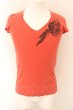 画像2: LGB / BEDROCK GHOST INDIAN/HSC Tシャツ 1（レディース） オレンジ O-24-11-17-056-LG-ts-YM-ZT270 (2)