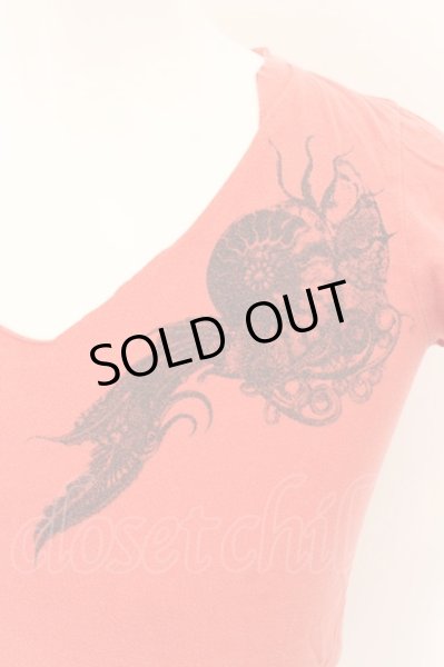 画像3: LGB / BEDROCK GHOST INDIAN/HSC Tシャツ 1（レディース） オレンジ O-24-11-17-056-LG-ts-YM-ZT270 (3)