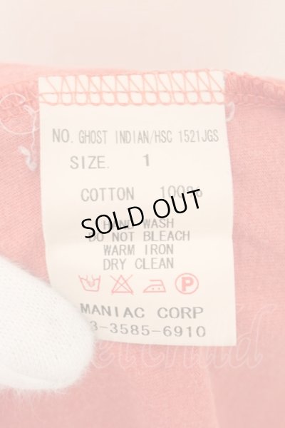 画像4: LGB / BEDROCK GHOST INDIAN/HSC Tシャツ 1（レディース） オレンジ O-24-11-17-056-LG-ts-YM-ZT270