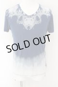 KMRii / Magnolia Gradation　Tシャツ 1 ブルー O-24-11-17-057-KM-ts-YM-OS