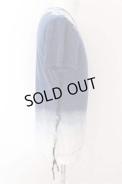 画像2: KMRii / Magnolia Gradation　Tシャツ 1 ブルー O-24-11-17-057-KM-ts-YM-OS (2)