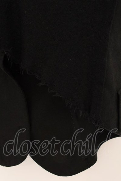 画像3: IFSIXWASNINE / JK-PAPILLON/NS ジレベスト 0 ブラック O-24-11-17-061-IF-ja-YM-ZT007 (3)