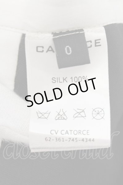 画像4: CATORCE / シルクレイヤードベスト 0 ホワイト O-24-11-17-067-CA-to-YM-ZT294 (4)