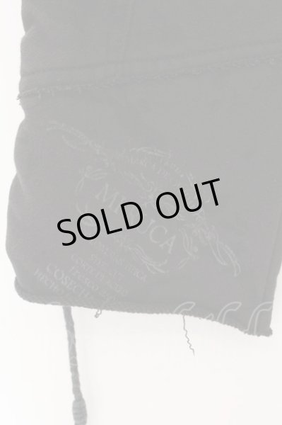 画像4: 14th Addiction / クロップドカモフラスウェットパンツ  ブラック（ダークブラウン） O-24-11-17-070-14-pa-YM-ZT206 (4)