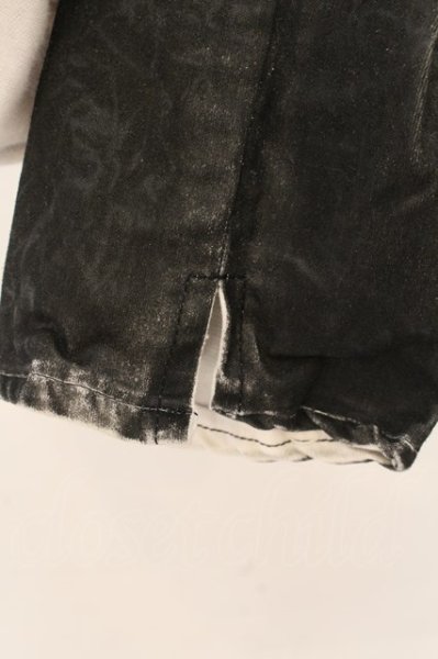 画像2: LGB / SARROUEL/M コーティングサルエルデニムパンツ【メンズ28】 28 ブラック O-24-11-17-074-LG-pa-YM-ZT206 (2)