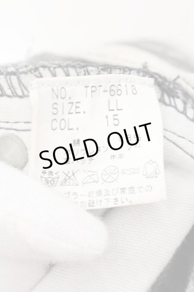 画像4: TORNADO MART / 顔料汚しコーティングベルボトムパンツ LL） ブラックｘグレー O-24-11-17-076-TO-pa-YM-OS (4)