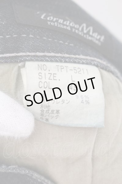 画像5: TORNADO MART / ストレッチ刺繍顔料染めベルボトム L インディゴ O-24-11-17-078-TO-pa-YM-OS (5)